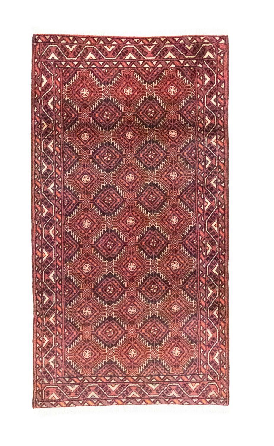 Runner Belutsch Rug - 187 x 95 cm - brown