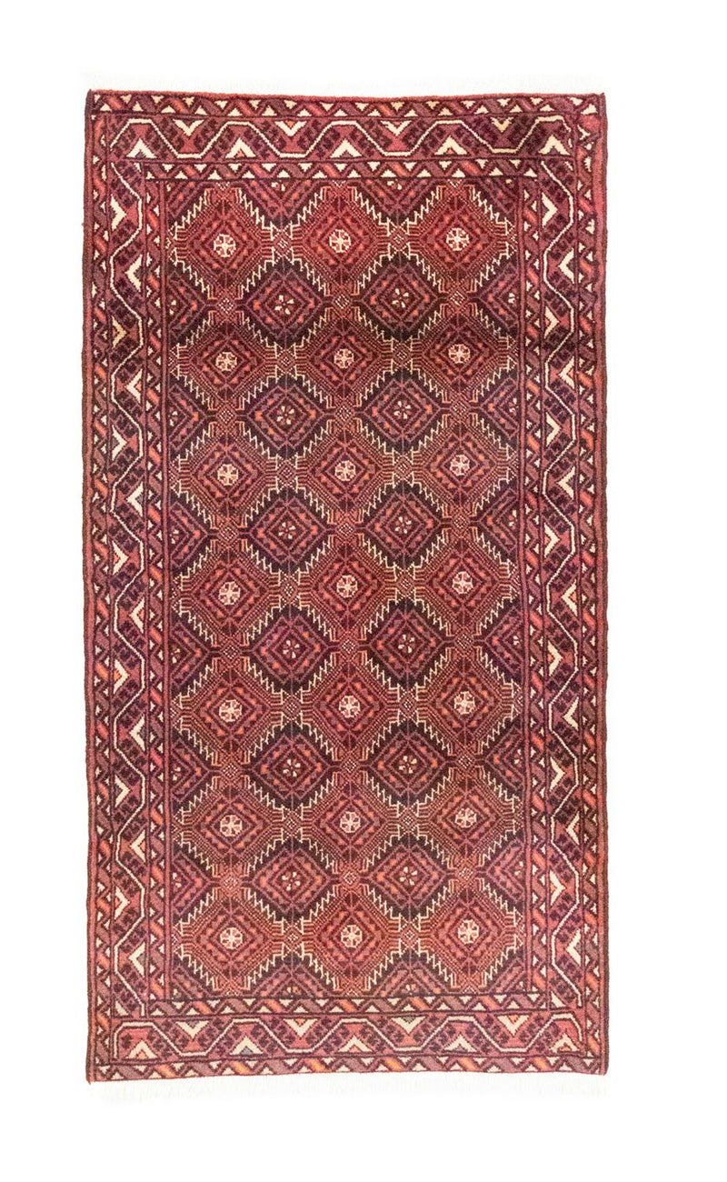 Runner Belutsch Rug - 187 x 95 cm - brown
