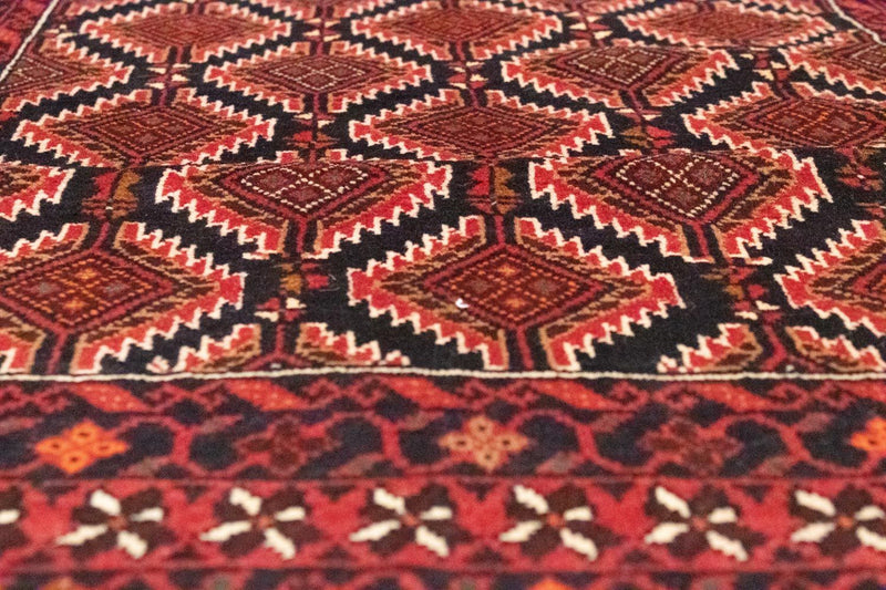 Runner Belutsch Rug - 185 x 102 cm - brown