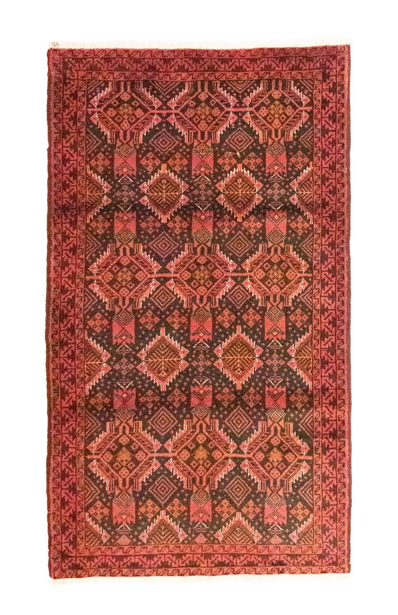 Runner Belutsch Rug - 195 x 110 cm - orange