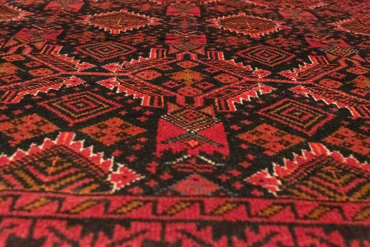 Runner Belutsch Rug - 195 x 110 cm - orange