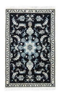 Perser Rug - Nain - 136 x 90 cm - dark blue