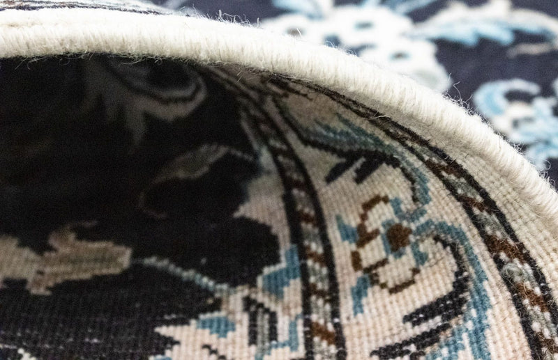 Perser Rug - Nain - 136 x 90 cm - dark blue