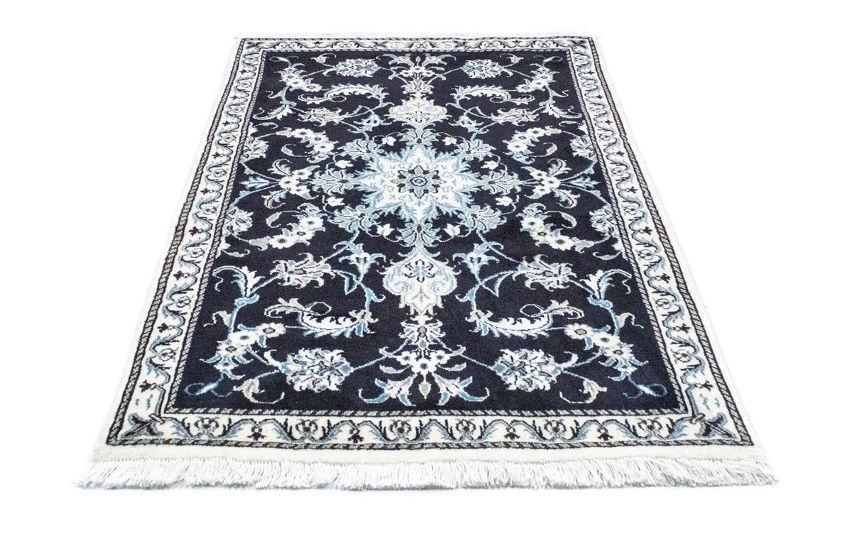 Perser Rug - Nain - 136 x 90 cm - dark blue