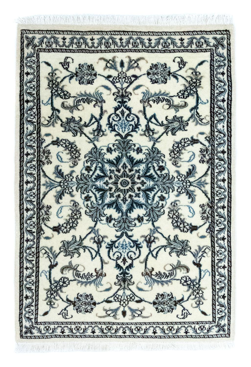 Perser Rug - Nain - 130 x 90 cm - natural white