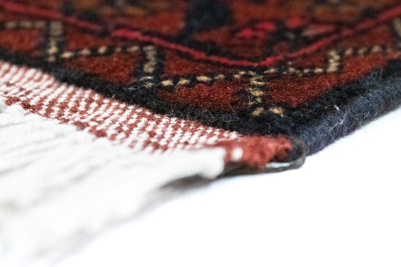 Afghan Rug - Kunduz - 149 x 103 cm - red