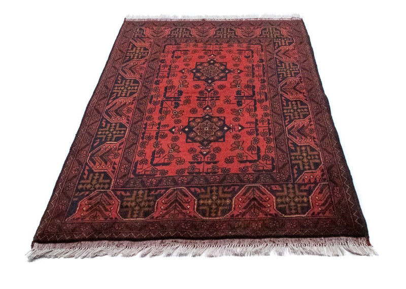 Afghan Rug - Kunduz - 149 x 103 cm - red