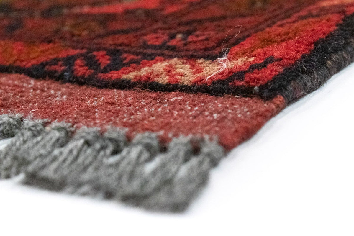 Afghan Rug - Kunduz - 150 x 100 cm - red