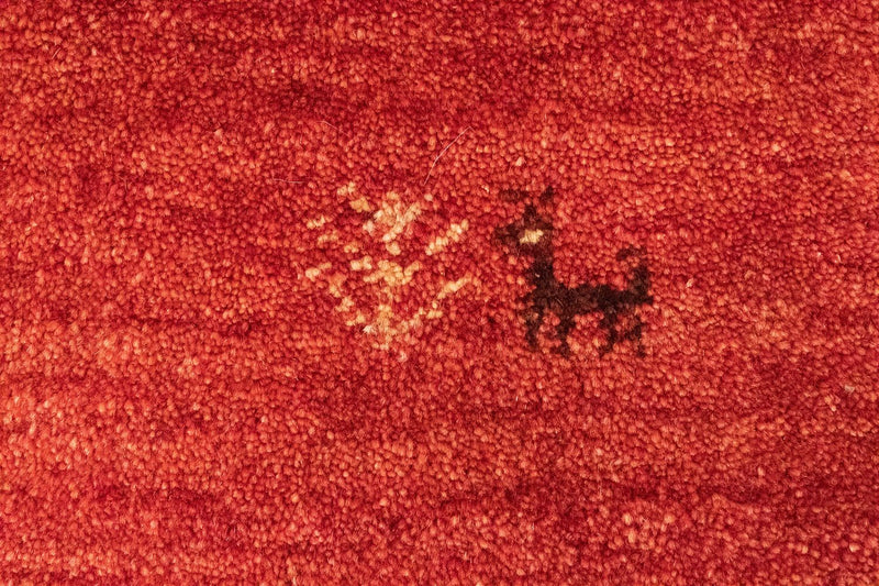 Gabbeh Rug - Perser - 143 x 100 cm - orange