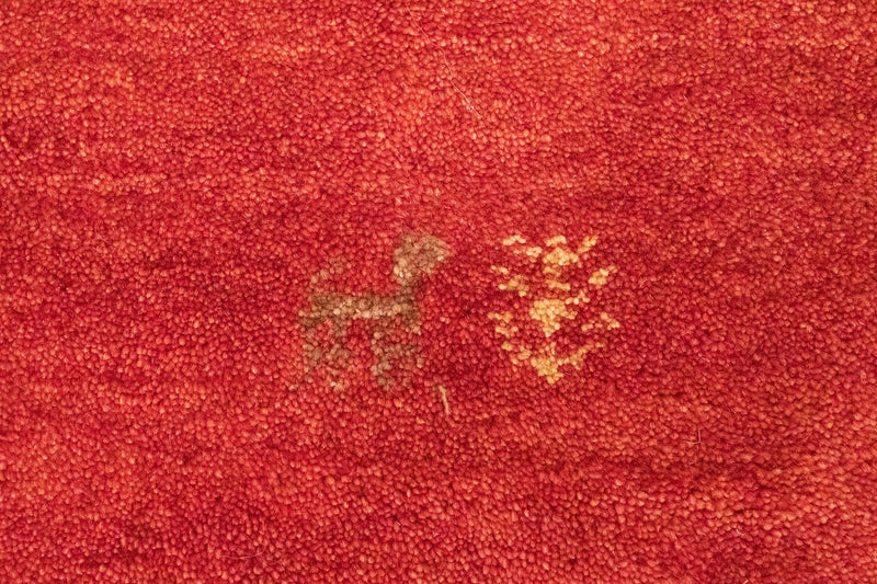 Gabbeh Rug - Perser - 145 x 100 cm - red