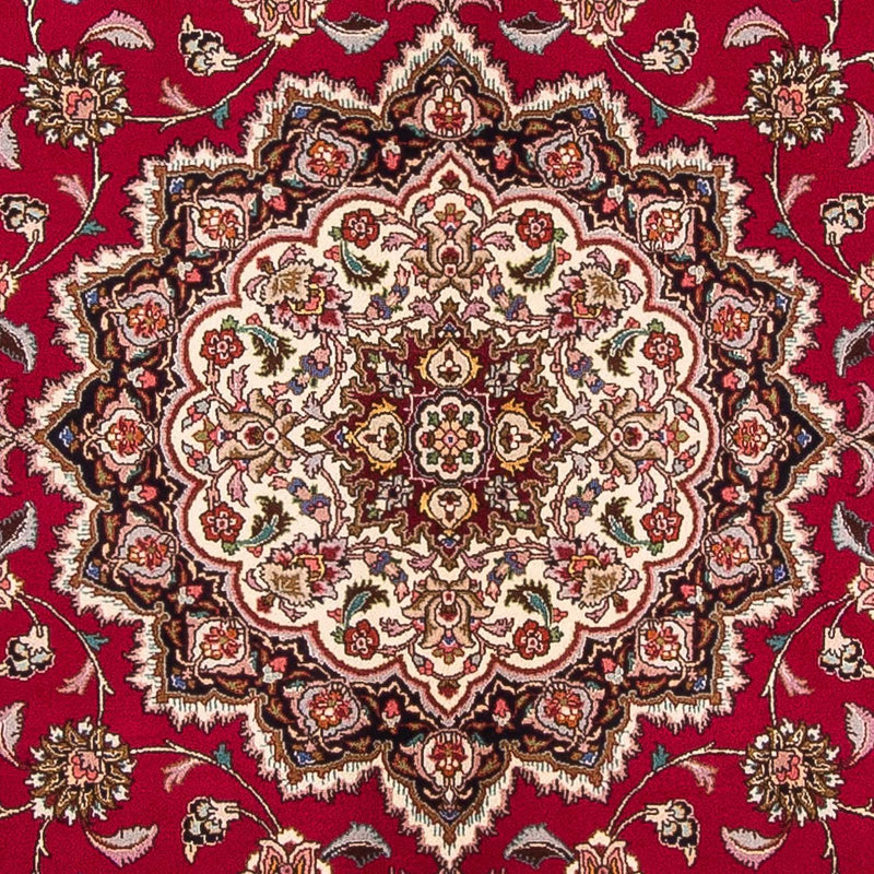 Perser Rug - Tabriz - Royal square  - 246 x 245 cm - dark red