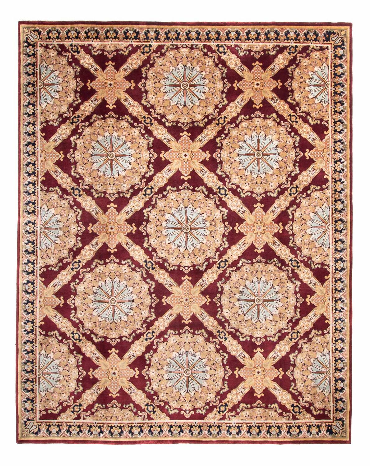 Oriental Rug - Keshan - Indus - 307 x 244 cm - dark red