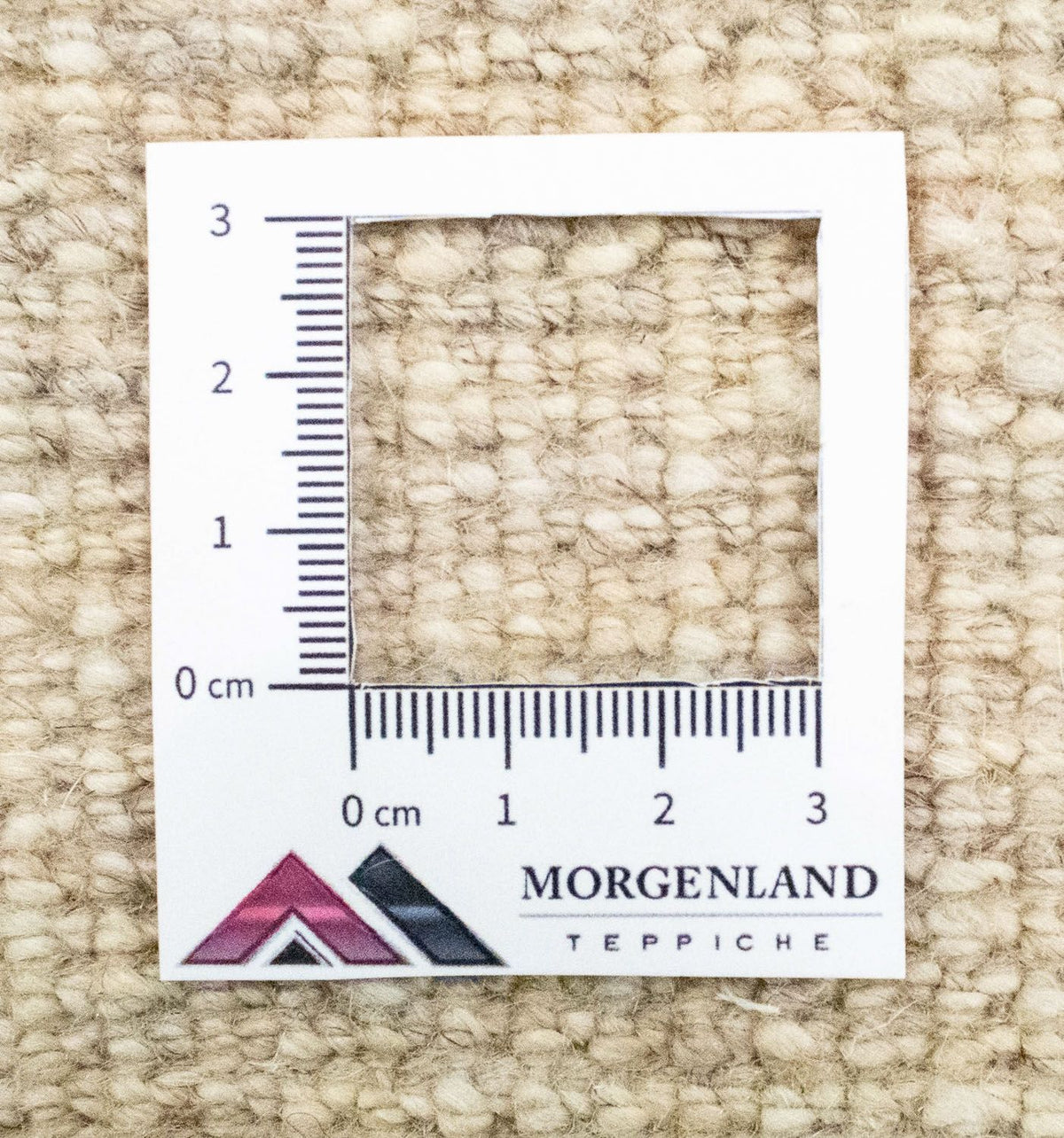 Gabbeh Rug - Perser - 135 x 73 cm - natural white