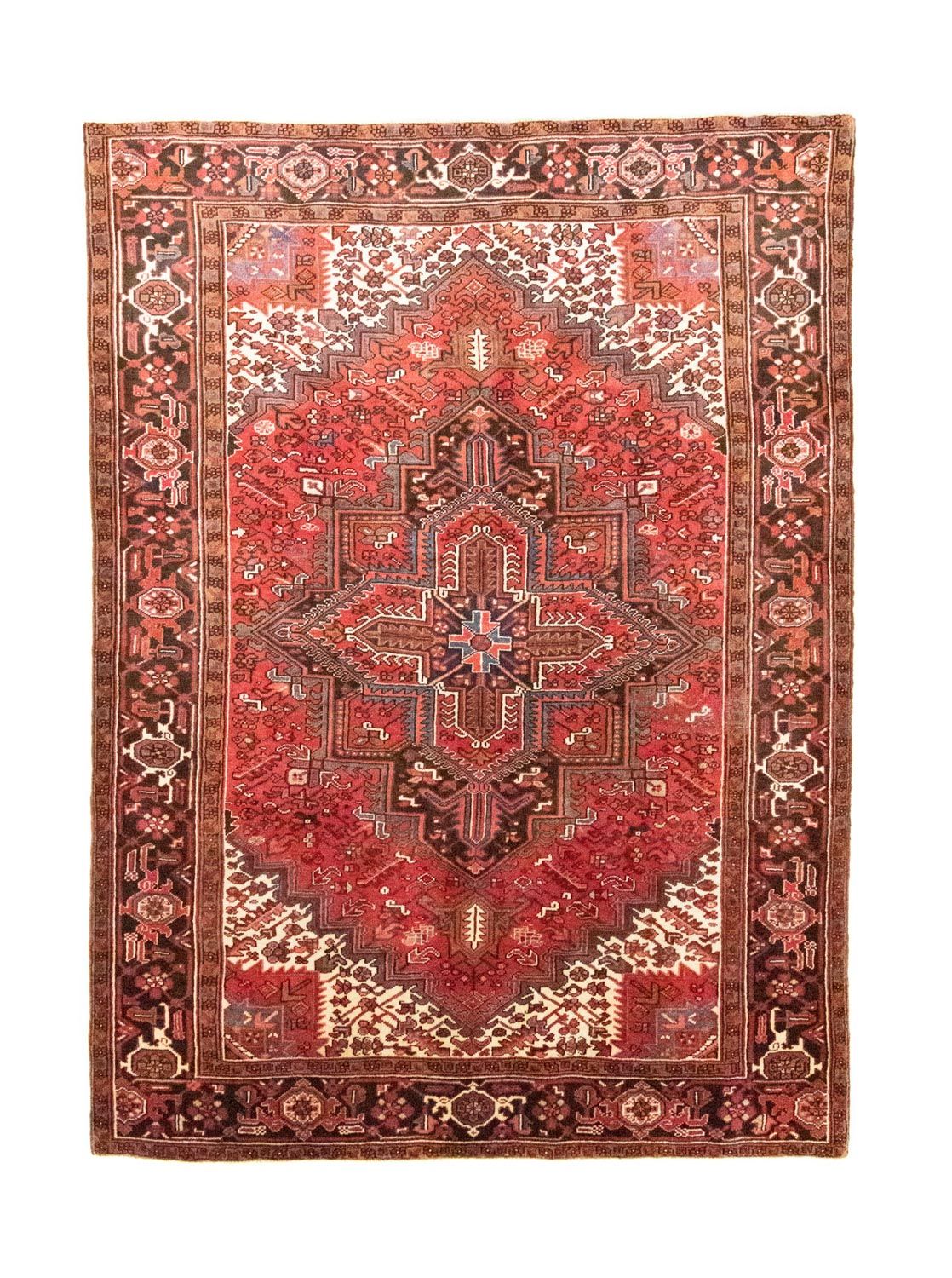 Perser Rug - Nomadic - 280 x 203 cm - red