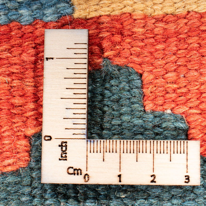 Runner Kelim Rug - Oriental - 207 x 62 cm - dark red