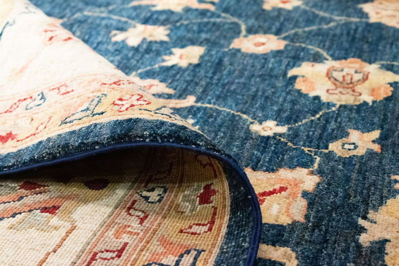 Ziegler Rug - 370 x 276 cm - blue