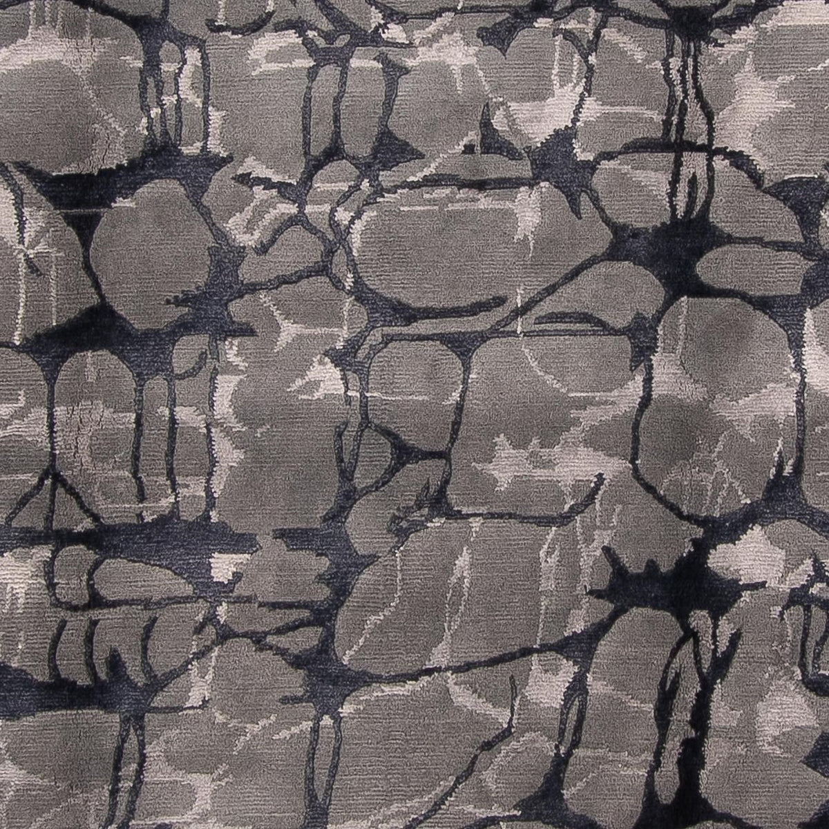 Designer Rug - 303 x 207 cm - dark grey