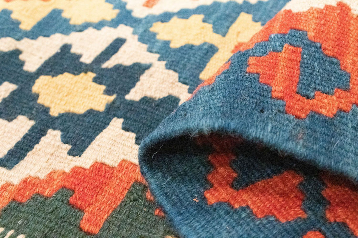 Runner Kelim Rug - Oriental - 207 x 60 cm - orange