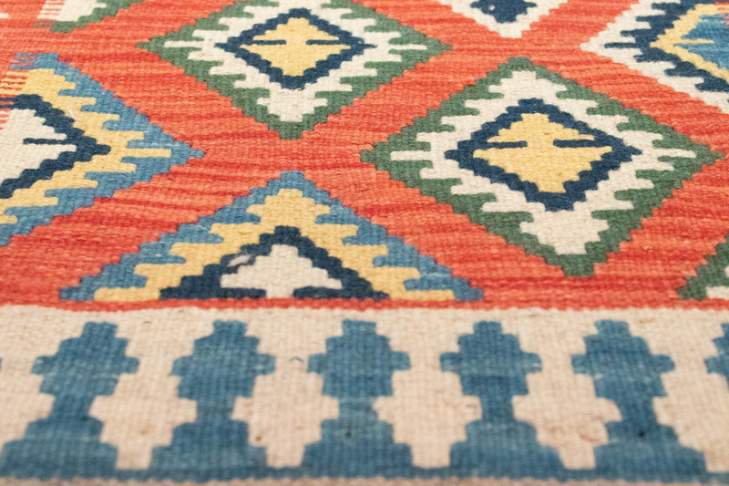 Runner Kelim Rug - Oriental - 202 x 70 cm - orange