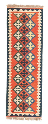 Runner Kelim Rug - Oriental - 195 x 63 cm - orange