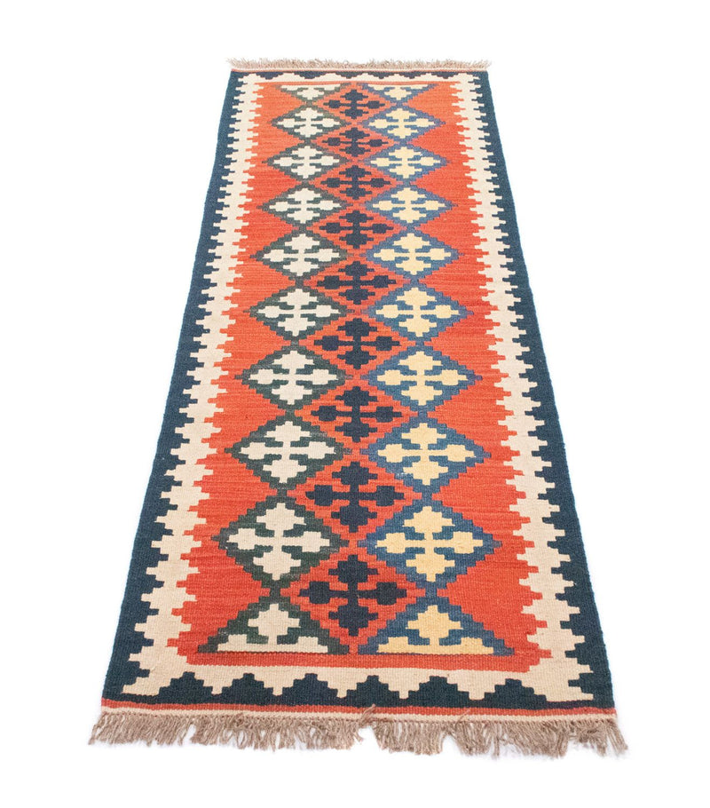 Runner Kelim Rug - Oriental - 195 x 63 cm - orange