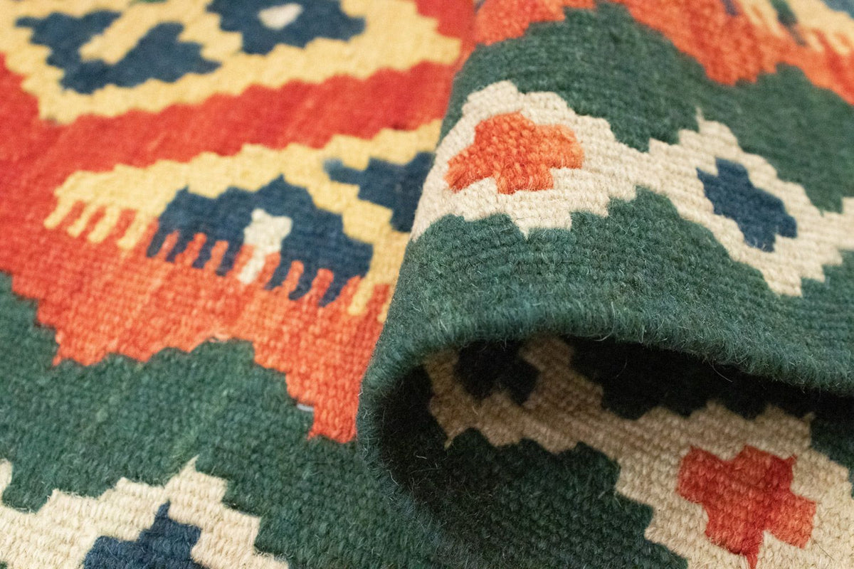 Runner Kelim Rug - Oriental - 202 x 61 cm - orange