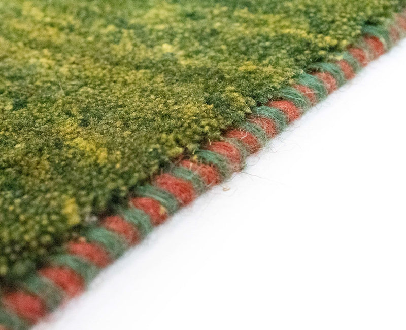 Runner Gabbeh Rug - Perser - 205 x 66 cm - green