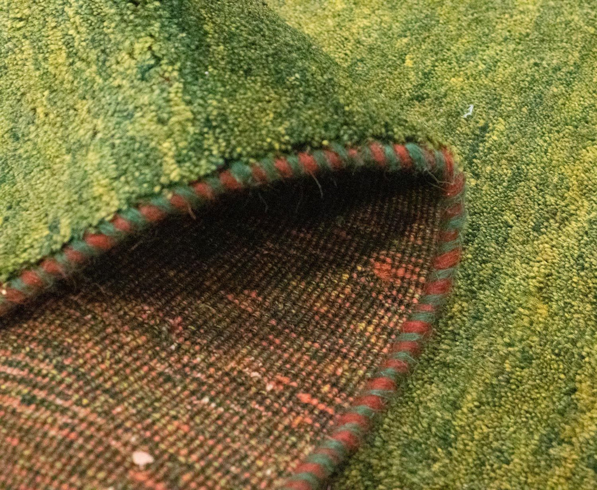 Runner Gabbeh Rug - Perser - 205 x 66 cm - green