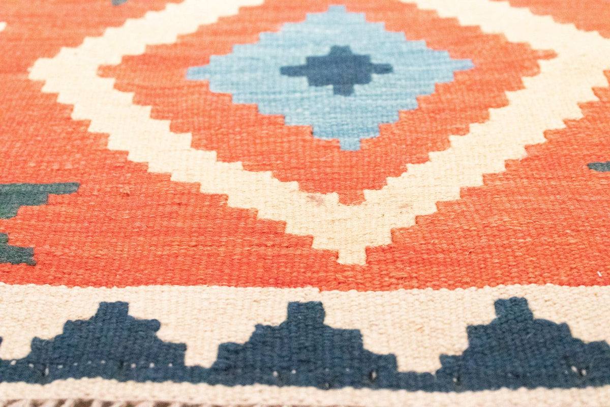 Runner Kelim Rug - Oriental - 203 x 68 cm - orange