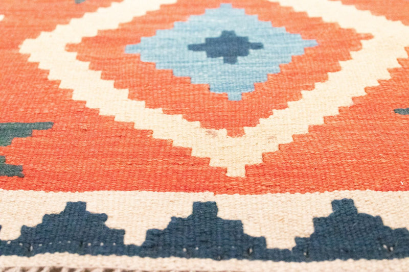 Runner Kelim Rug - Oriental - 203 x 68 cm - orange