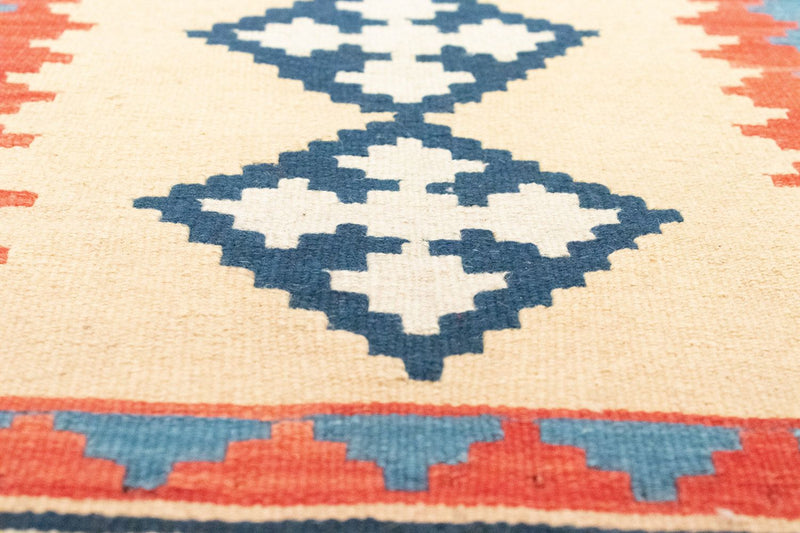 Runner Kelim Rug - Oriental - 205 x 60 cm - beige
