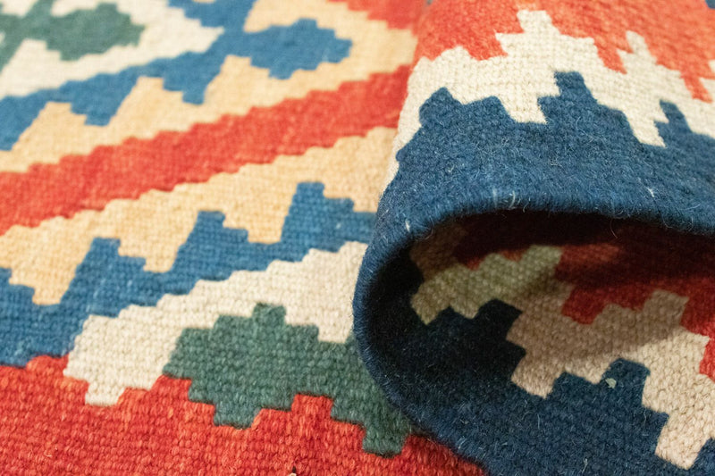 Runner Kelim Rug - Oriental - 204 x 60 cm - orange