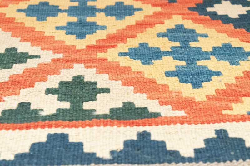 Runner Kelim Rug - Oriental - 206 x 61 cm - orange