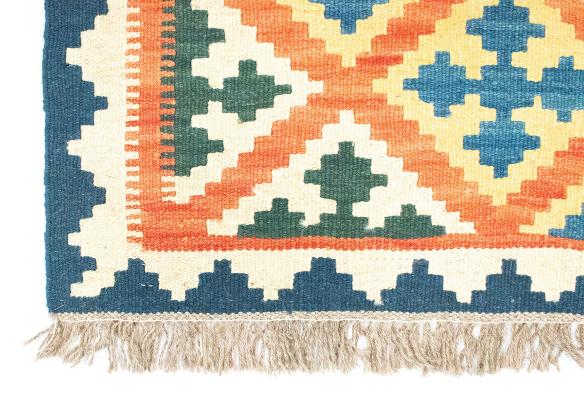 Runner Kelim Rug - Oriental - 206 x 61 cm - orange