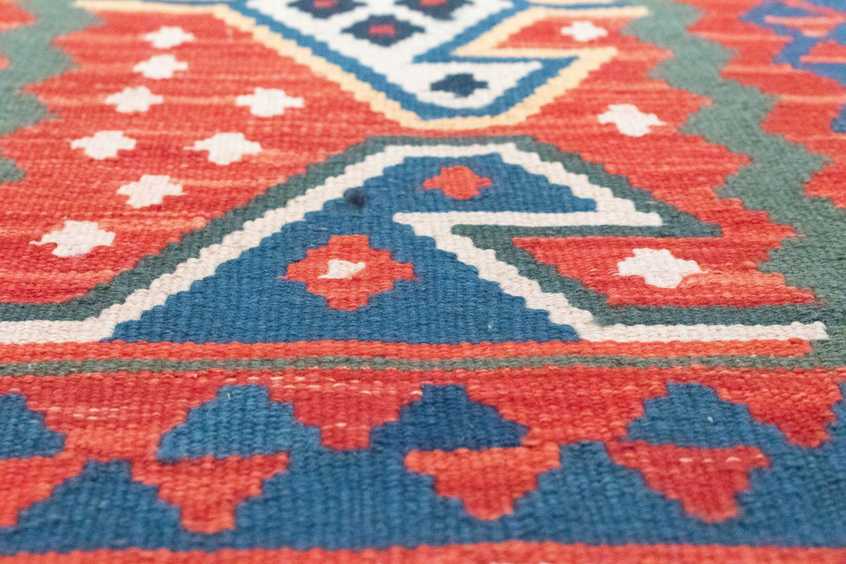 Runner Kelim Rug - Oriental - 194 x 64 cm - orange