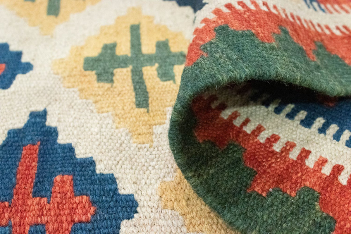 Runner Kelim Rug - Oriental - 192 x 62 cm - beige