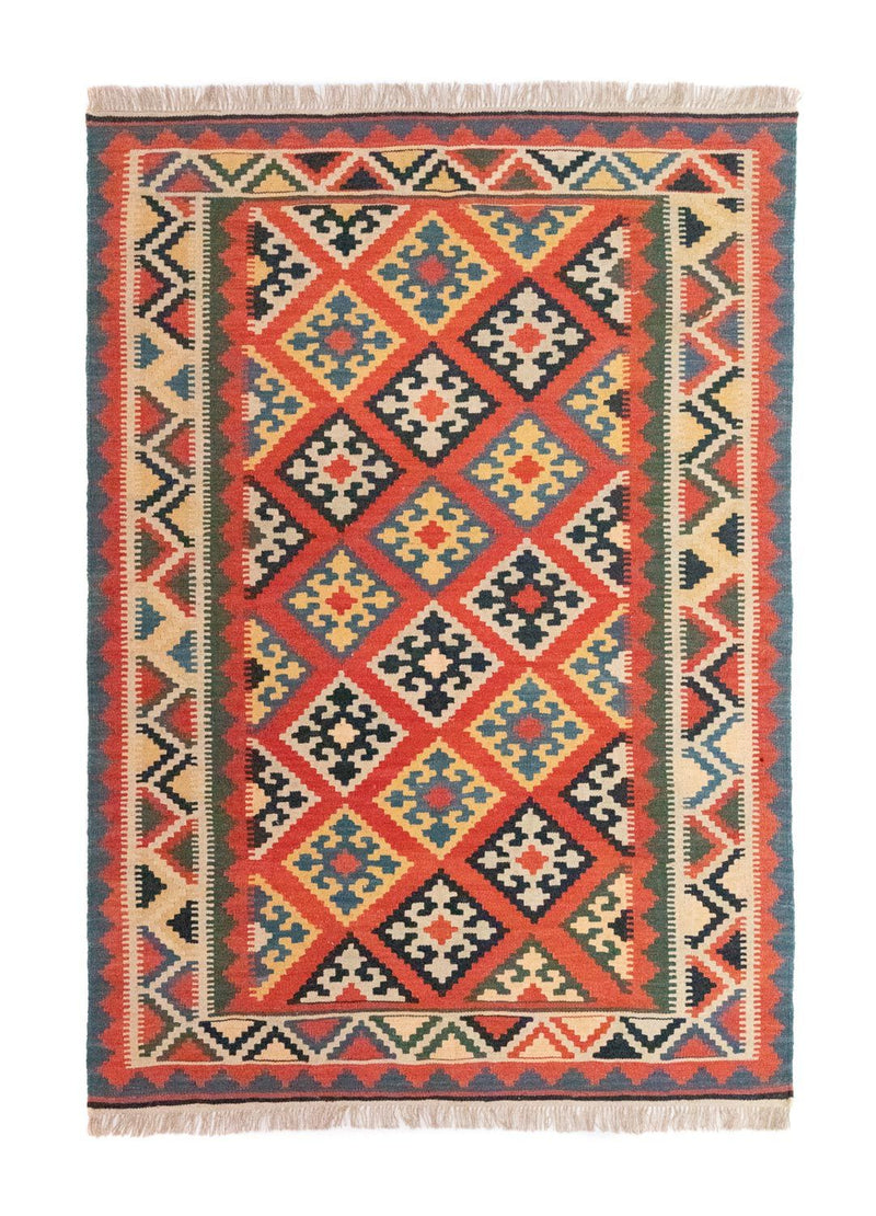 Kelim Rug - Oriental - 212 x 148 cm - orange
