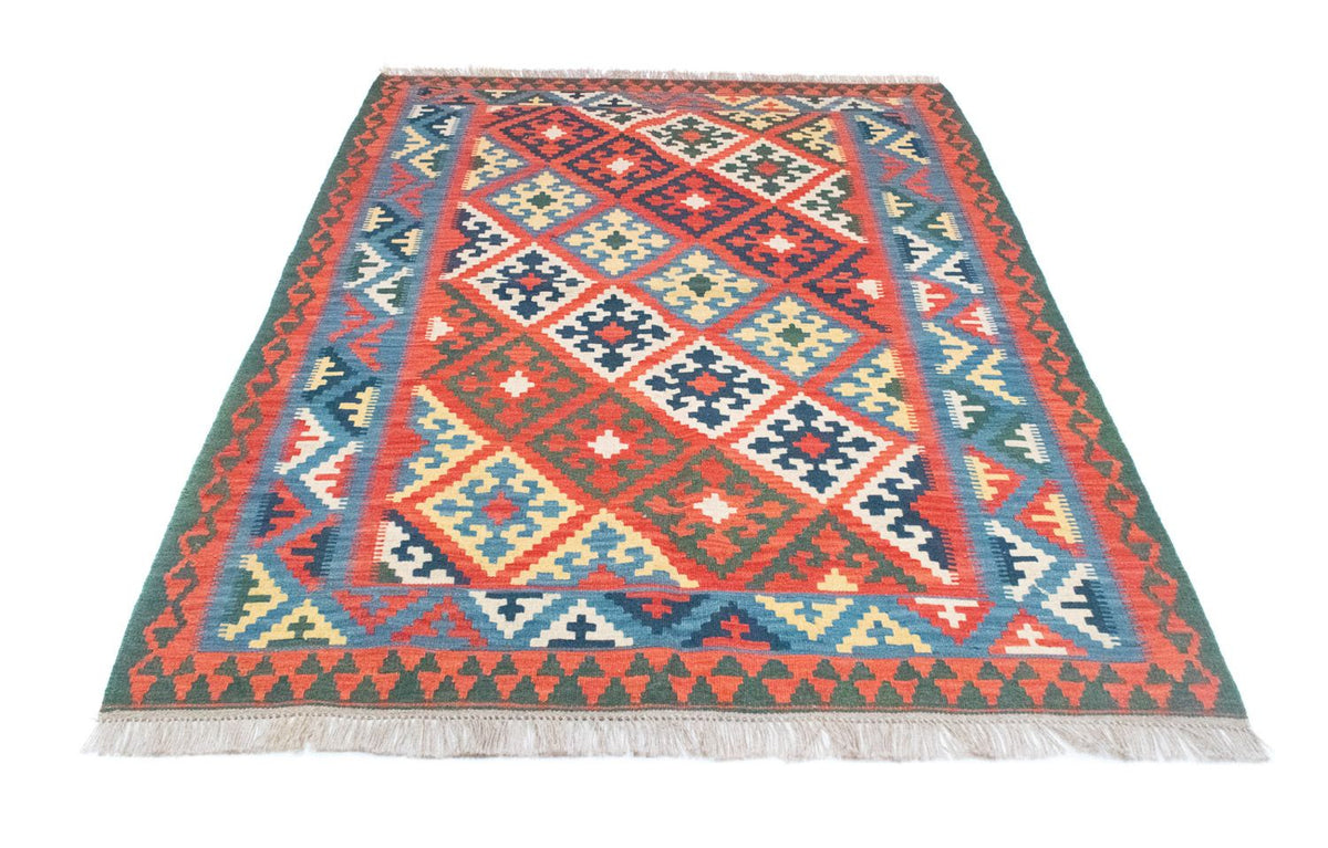 Kelim Rug - Oriental - 205 x 152 cm - orange