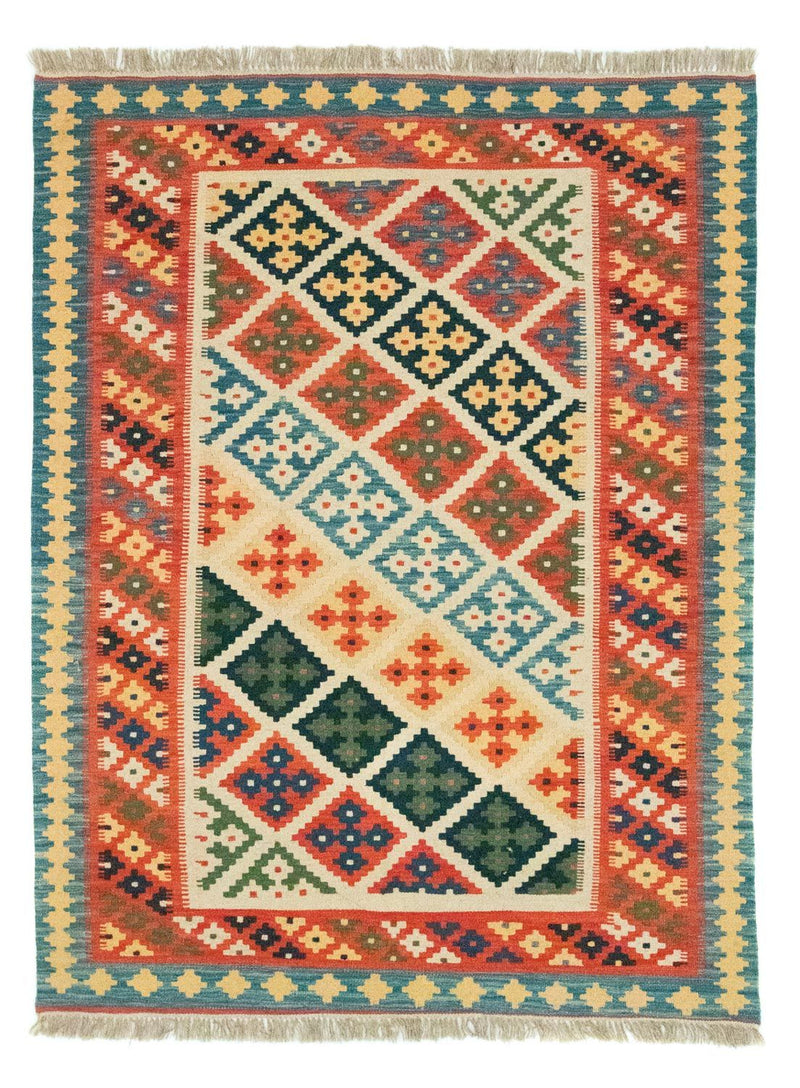 Kelim Rug - Oriental - 202 x 153 cm - orange