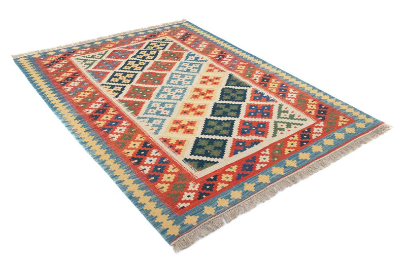 Kelim Rug - Oriental - 202 x 153 cm - orange