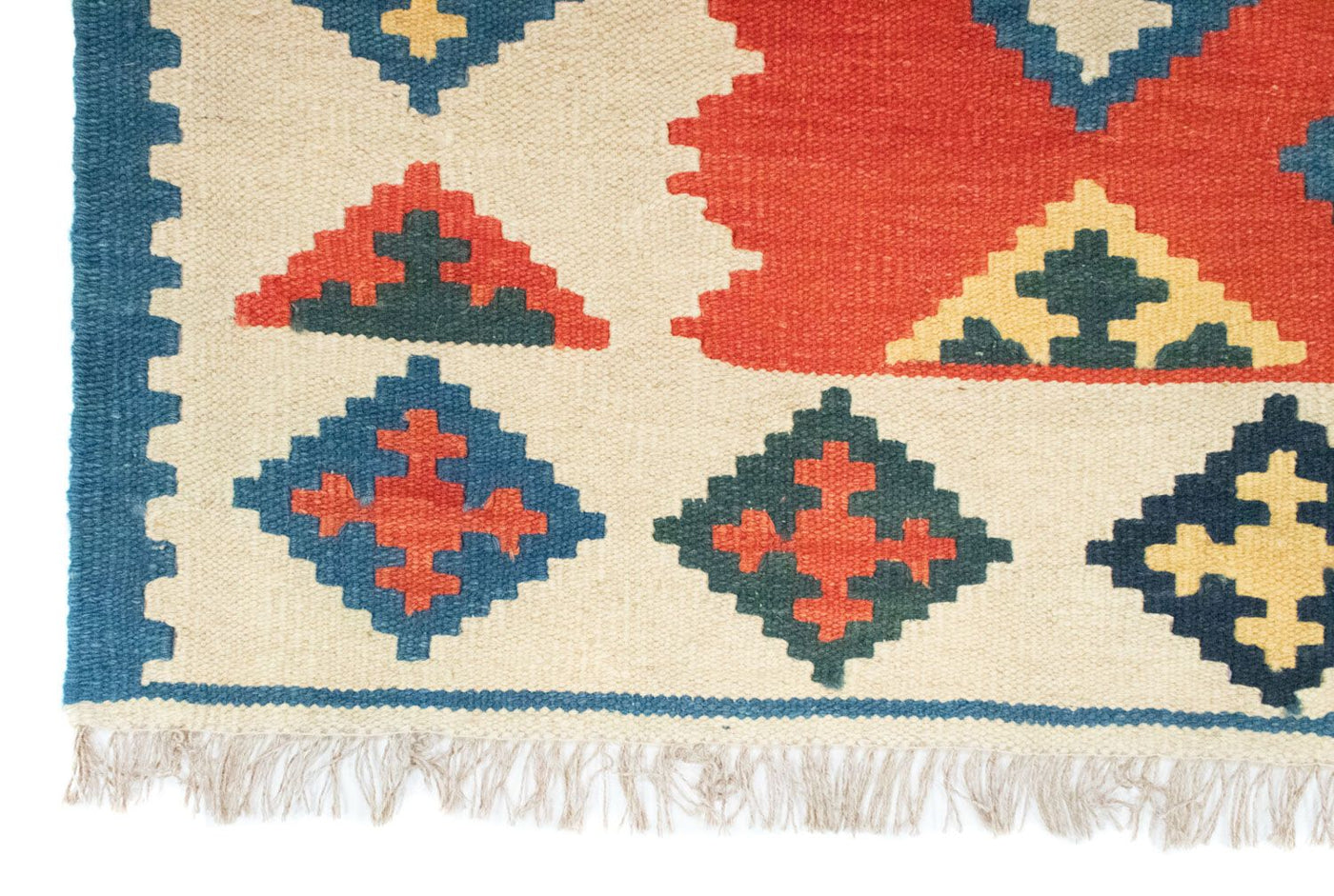 Kelim Rug - Oriental - 196 x 150 cm - orange