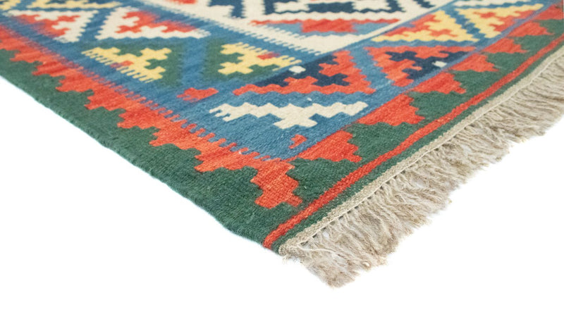 Kelim Rug - Oriental - 200 x 147 cm - blue