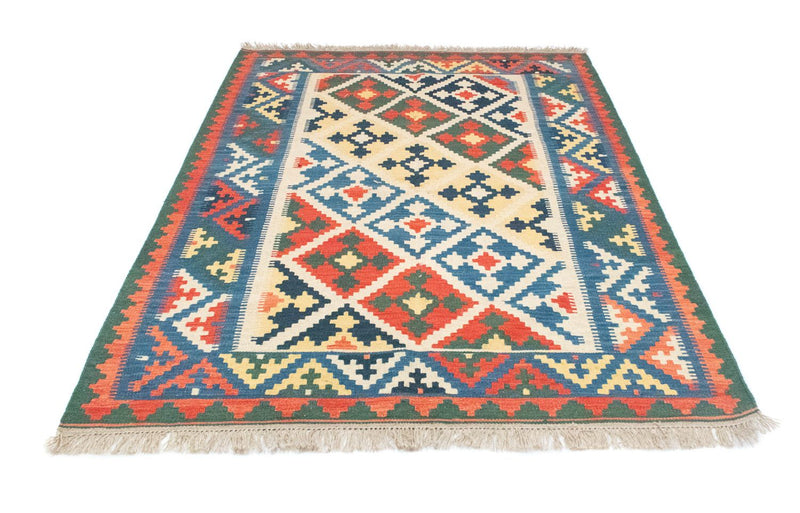 Kelim Rug - Oriental - 200 x 147 cm - blue