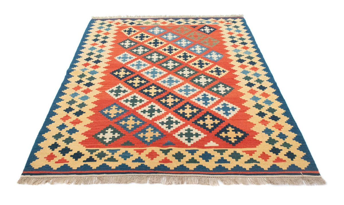 Kelim Rug - Oriental - 200 x 155 cm - orange
