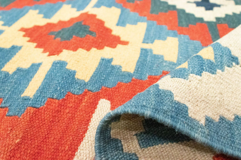 Kelim Rug - Oriental - 203 x 150 cm - orange