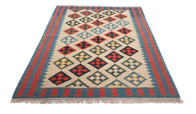 Kelim Rug - Oriental - 205 x 150 cm - beige