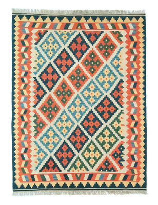 Kelim Rug - Oriental - 205 x 157 cm - orange