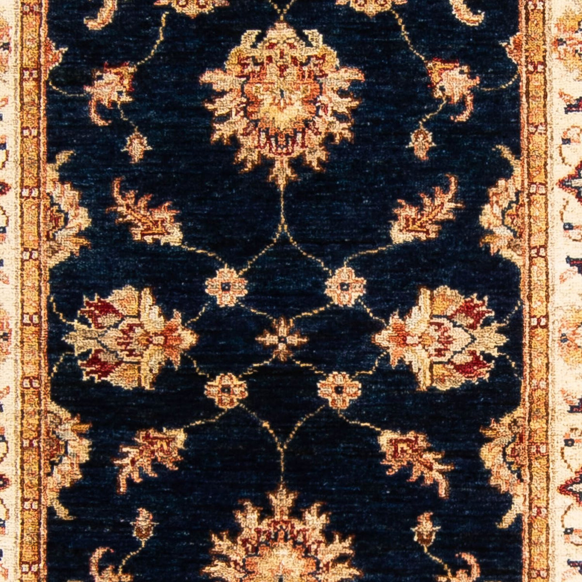 Runner Ziegler Rug - 298 x 81 cm - dark blue