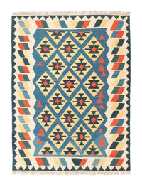 Kelim Rug - Oriental - 205 x 156 cm - blue