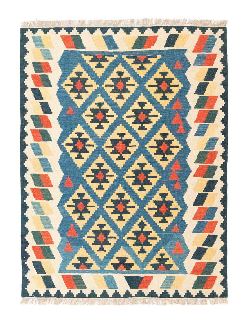 Kelim Rug - Oriental - 205 x 156 cm - blue
